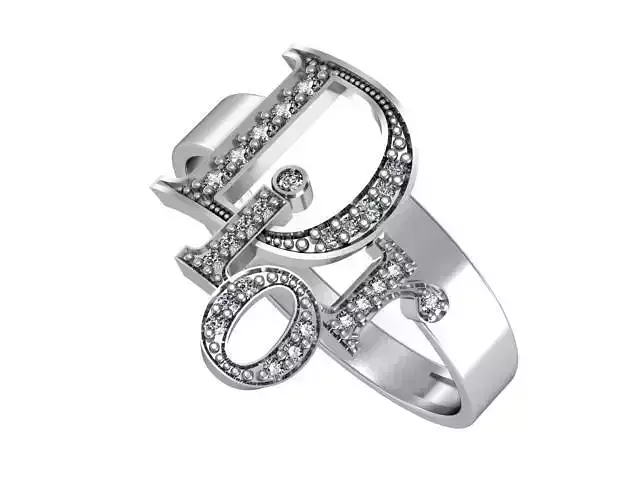 Ring Dior  3D print model