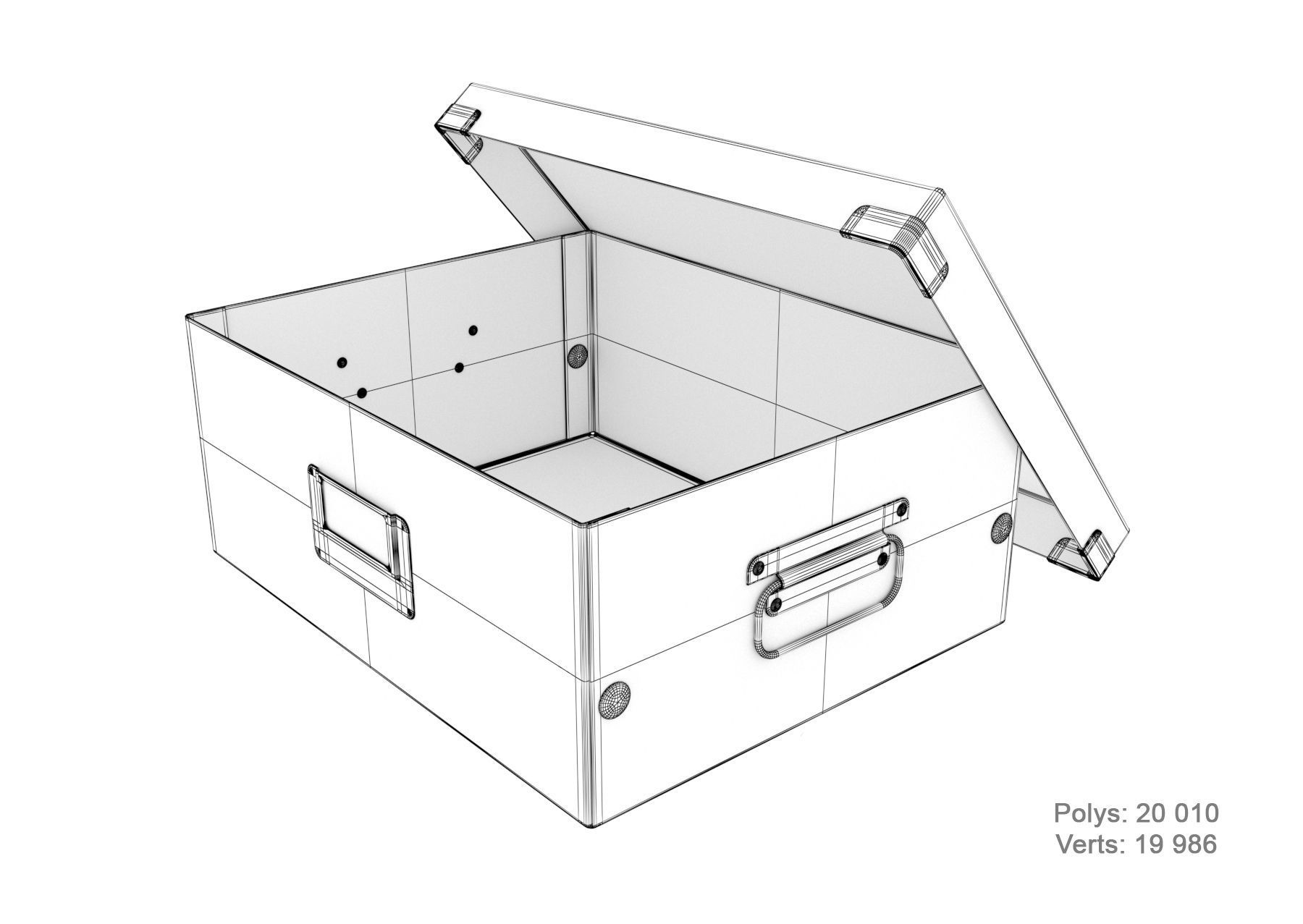 Storage Boxes 3D model_6