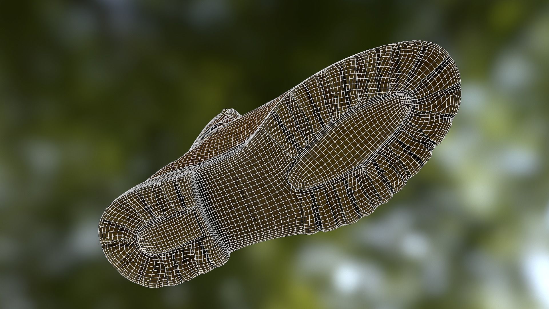 Man Boots Low-poly 3D model_9