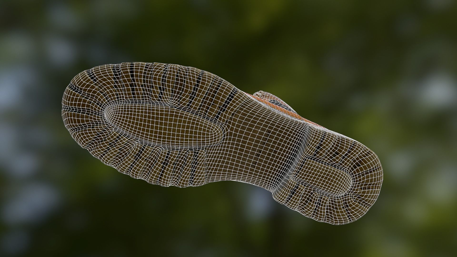 Man Boots Low-poly 3D model_10