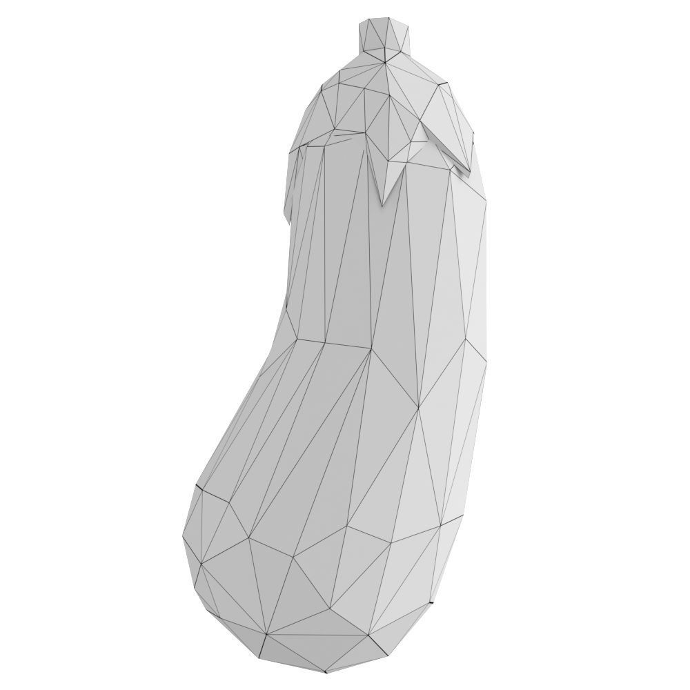 Vegetables Low Poly Low-poly 3D model_11
