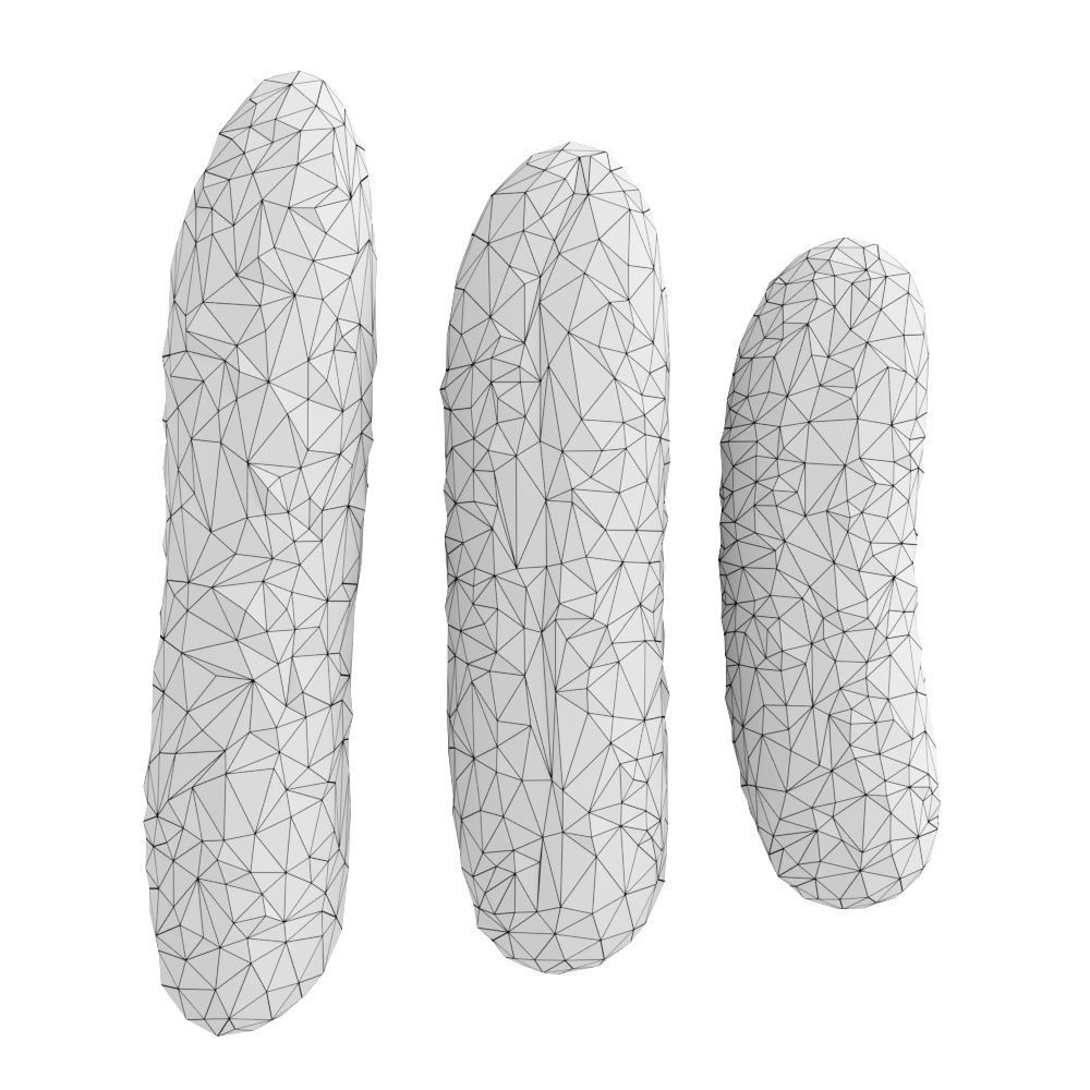 Vegetables Low Poly Low-poly 3D model_12