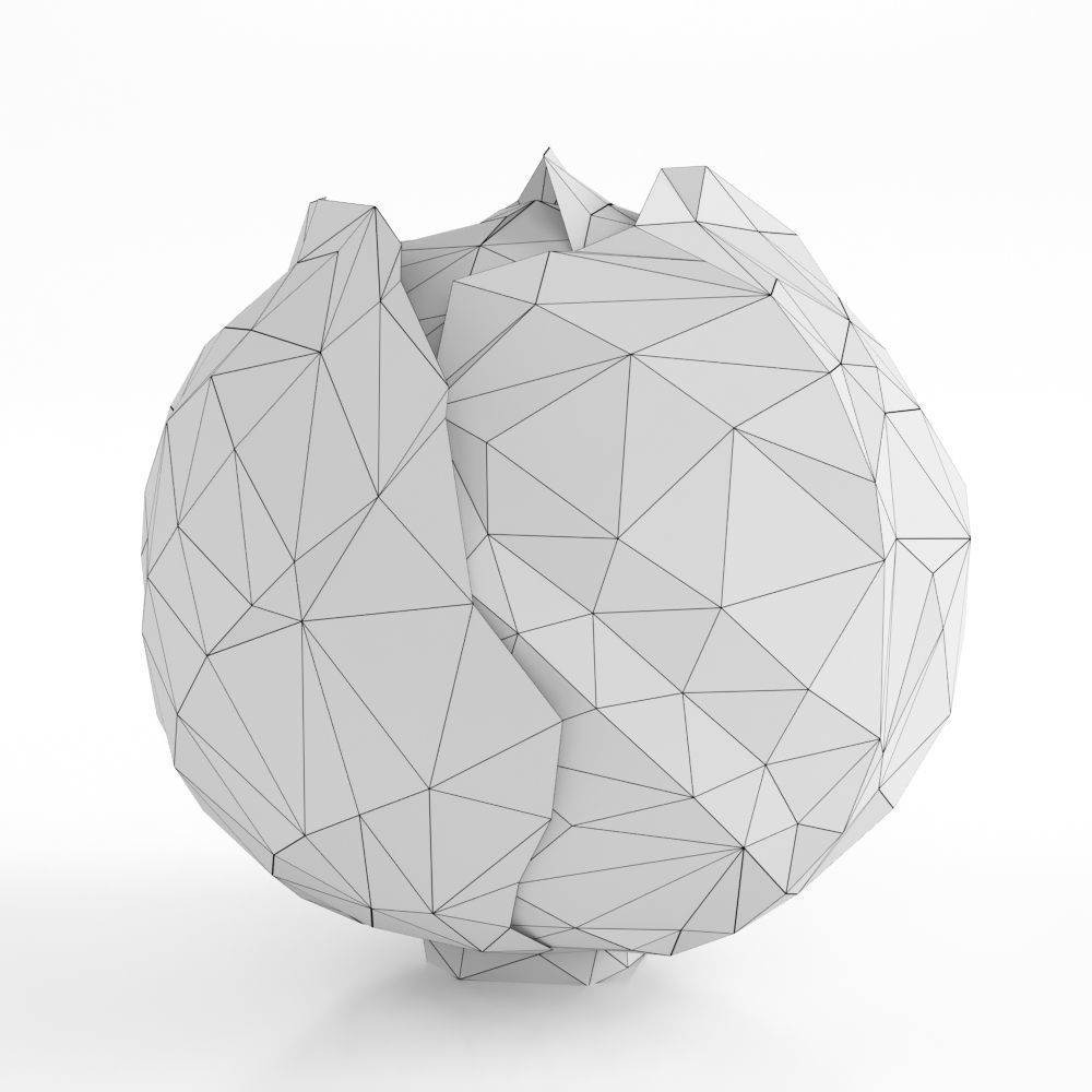 Vegetables Low Poly Low-poly 3D model_14