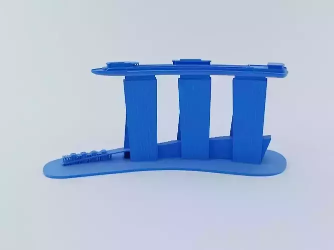 Marina Bay Sand 3D Model 3D print model