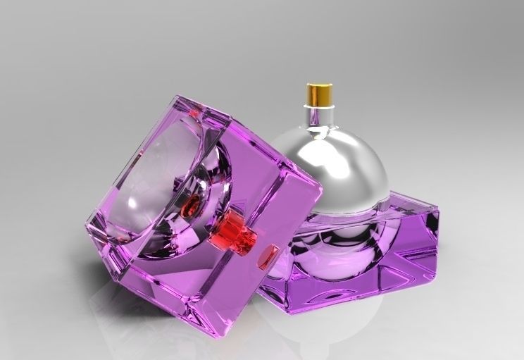 Perfume Bottle 3D model_1