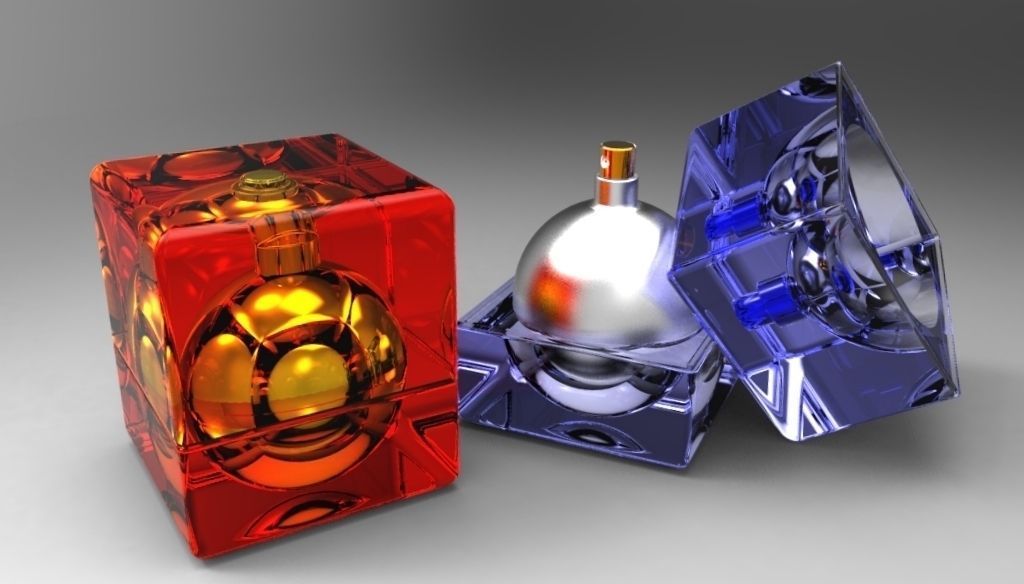 Perfume Bottle 3D model_3