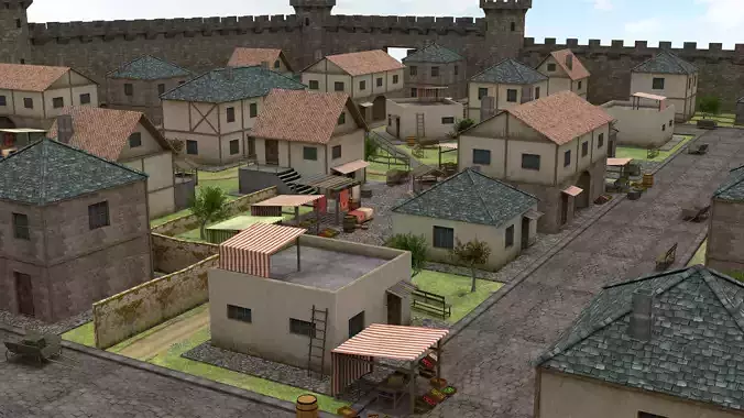 Medieval Town - Pack