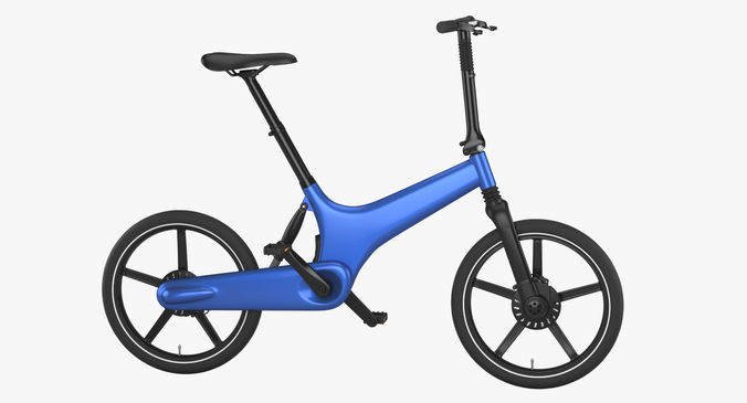 Electric bike 2 3D model