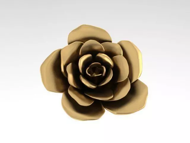 rose Flower Free low-poly 3D model