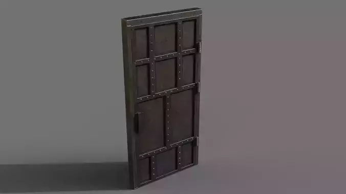 Metal door