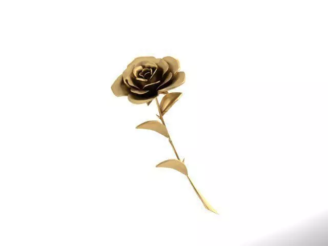 Rose Flower 1 Free low-poly 3D model