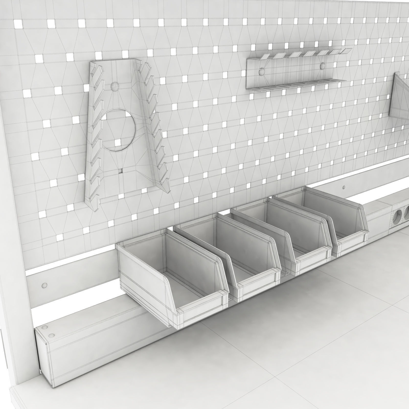 Workbench 3D model_3