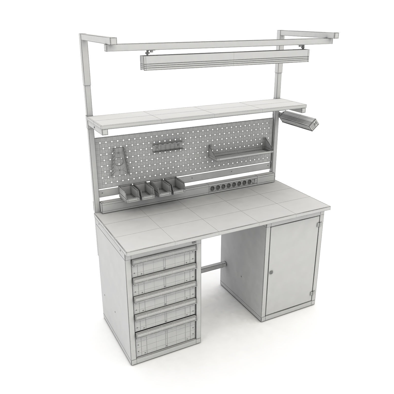 Workbench 3D model_6