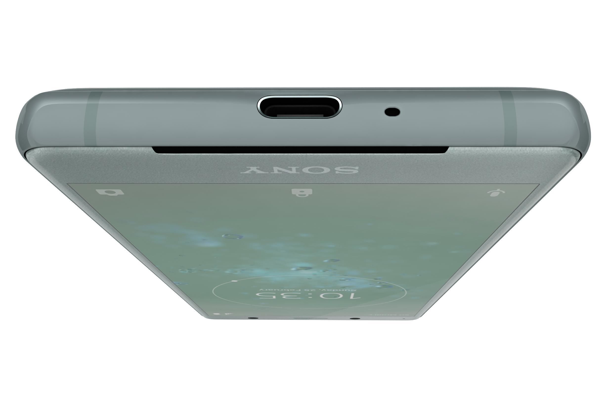 Sony Xperia XZ2 Compact Moss Green 3D model_8