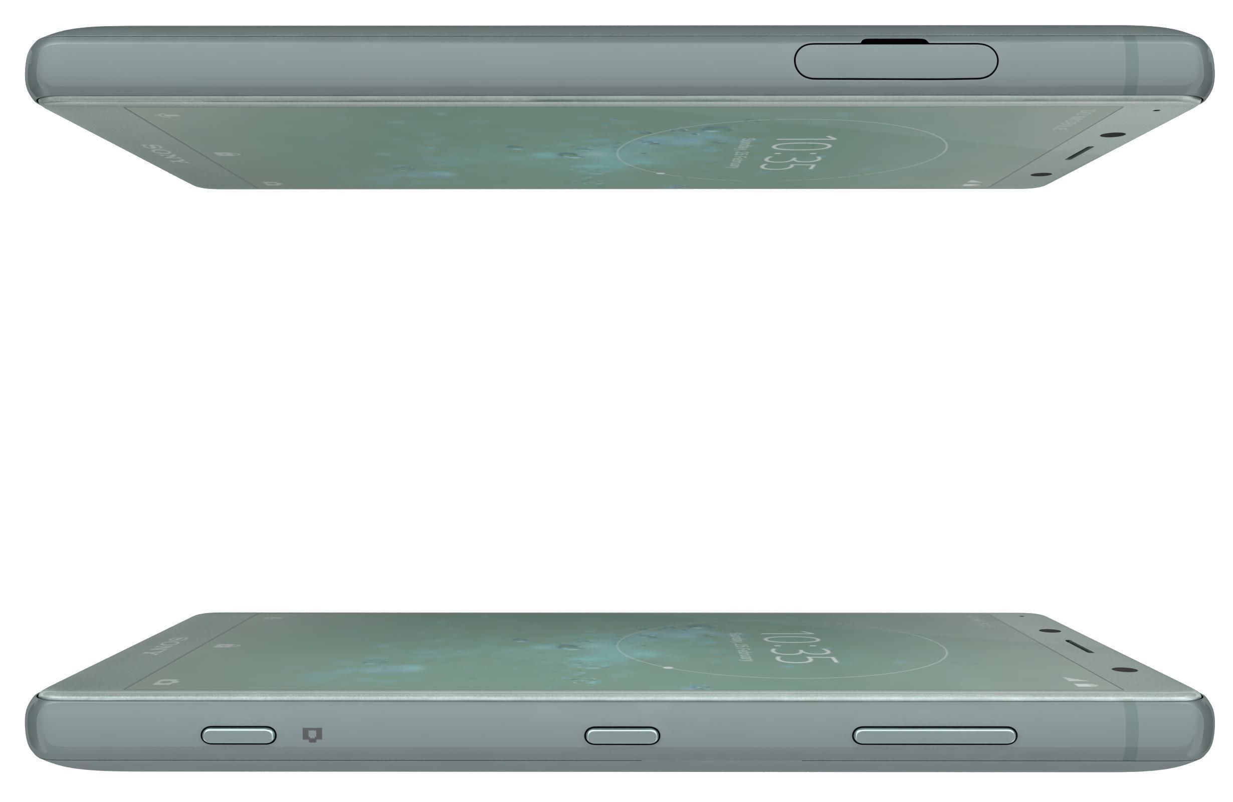 Sony Xperia XZ2 Compact Moss Green 3D model_2