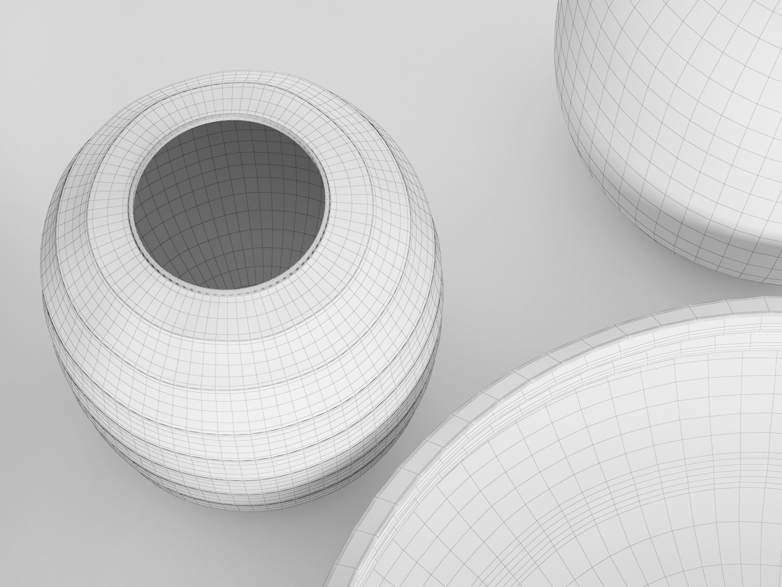 Vase Set 10 3D model_4