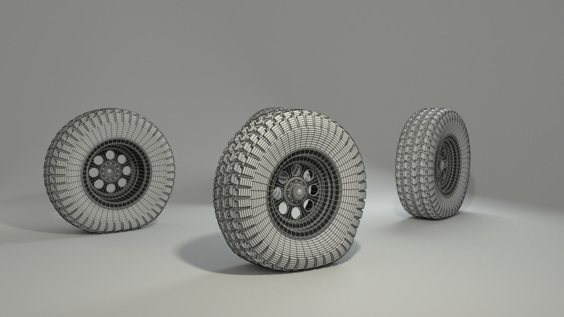 Wheel Rig 3D model_8