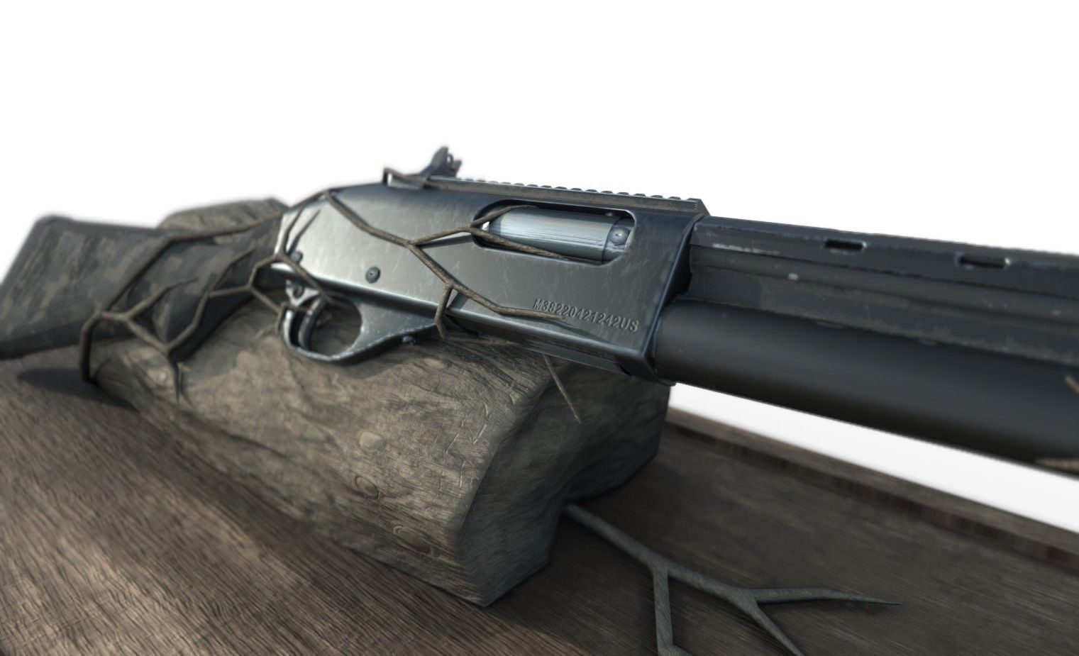 Decorative Weapon - Humanity And Its Values Free 3D model_10