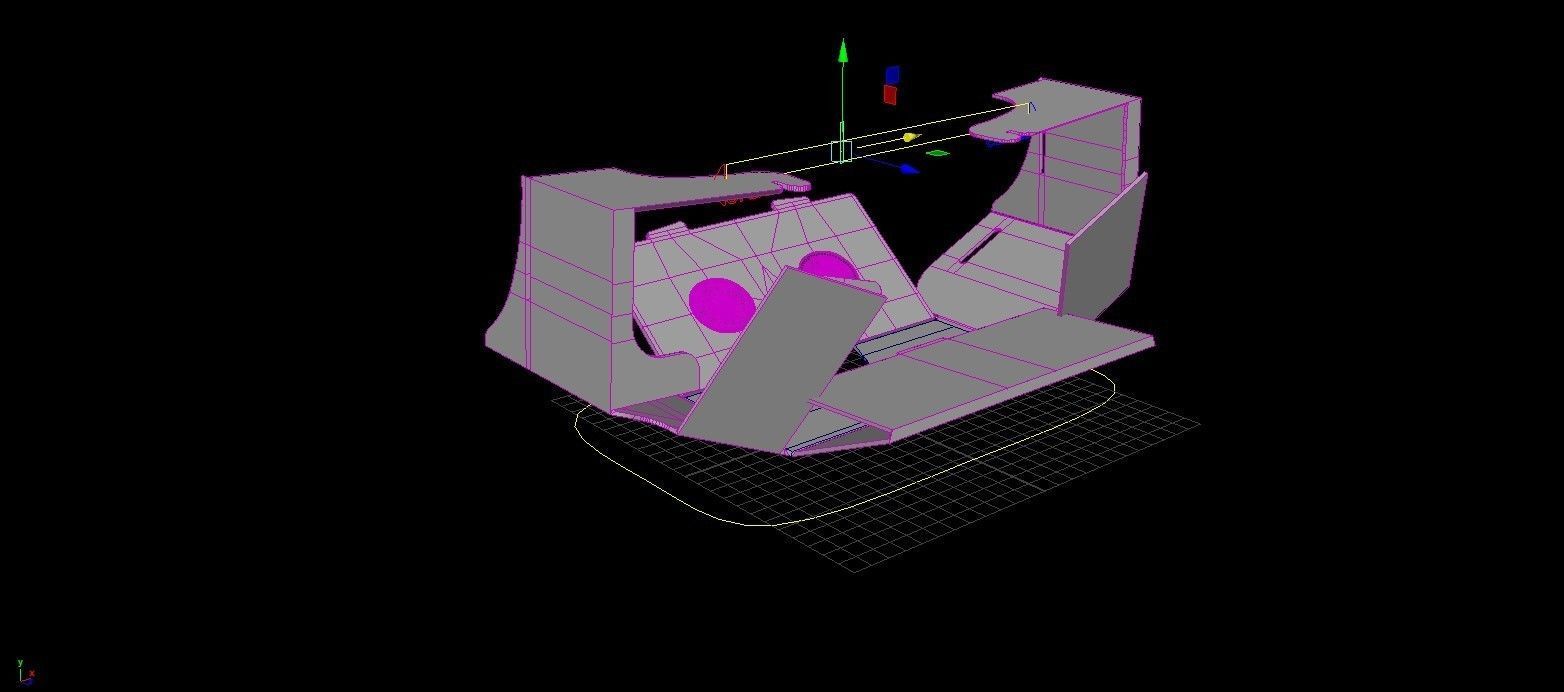 Cardboard VR headset - Rigged - Animated - Textured Low-poly 3D model_16