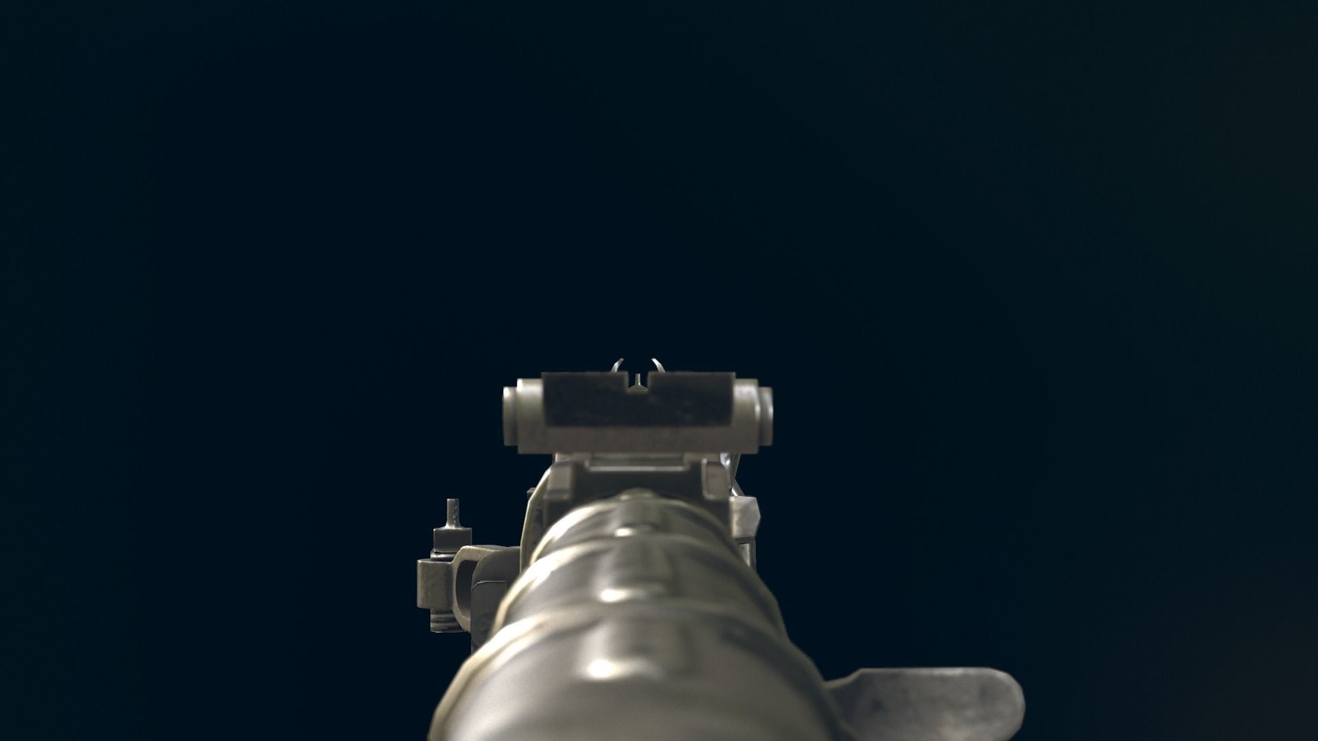 AKM Automatic Rifle equipped with GL25 Low-poly 3D model_9