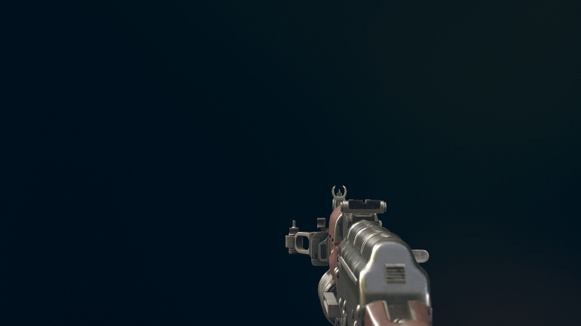 AKM Automatic Rifle equipped with GL25 Low-poly 3D model_8