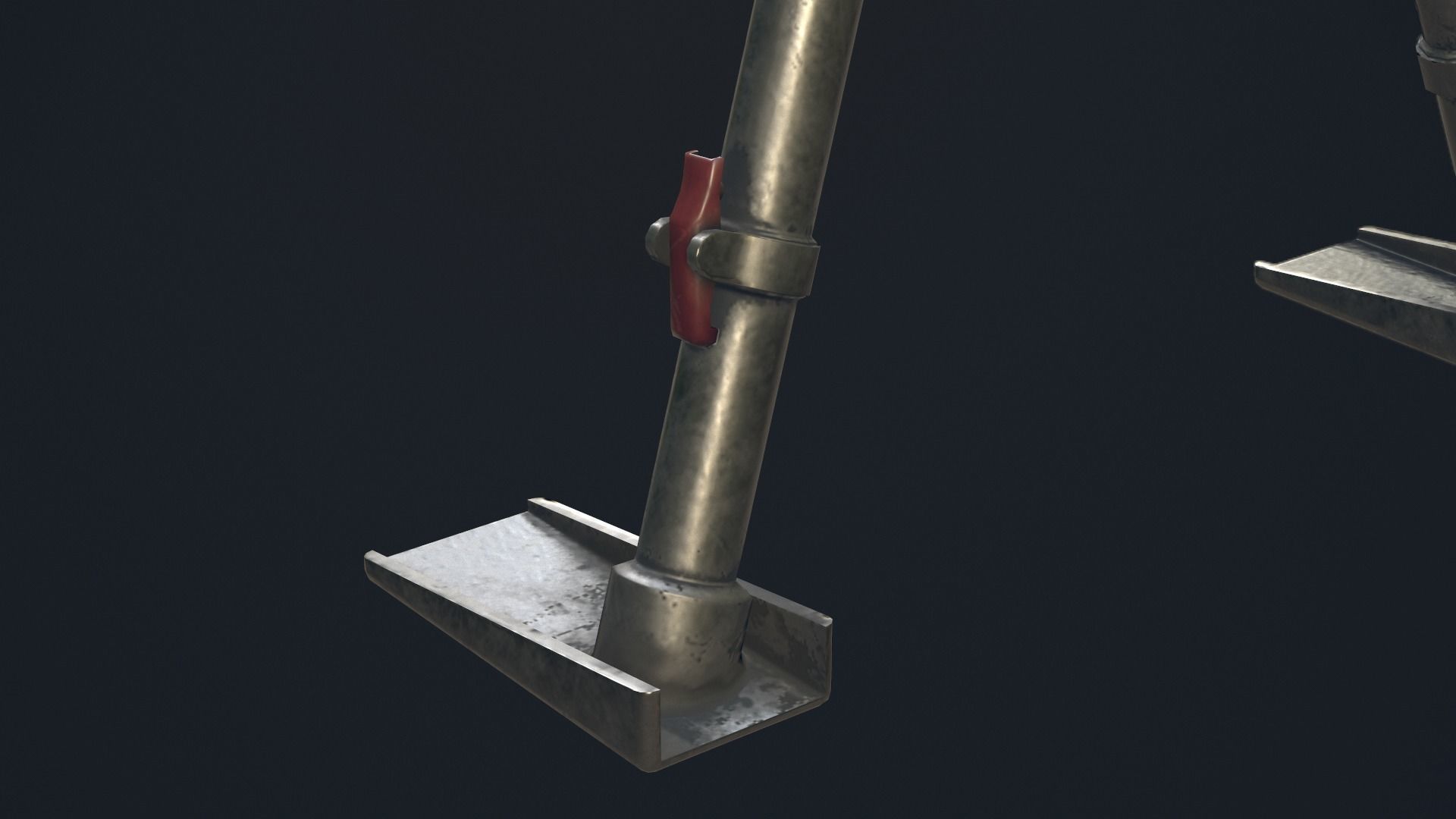 RPK Automatic Rifle equipped with  GL25 and bipod Low-poly 3D model_10