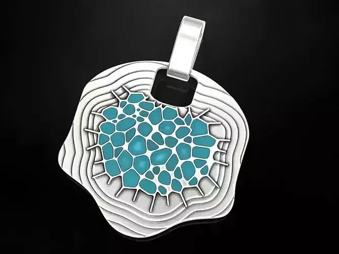 Pendant Stack From Altered Carbon 3D print model Pendant Stack From Altered Carbon 3D print model