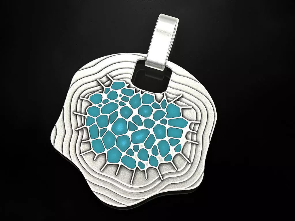 Pendant Stack From Altered Carbon 3D print model_0