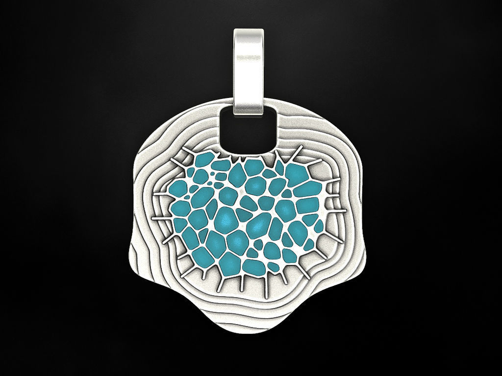 Pendant Stack From Altered Carbon 3D print model_1