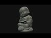 Reading Buddha 3D print model_1