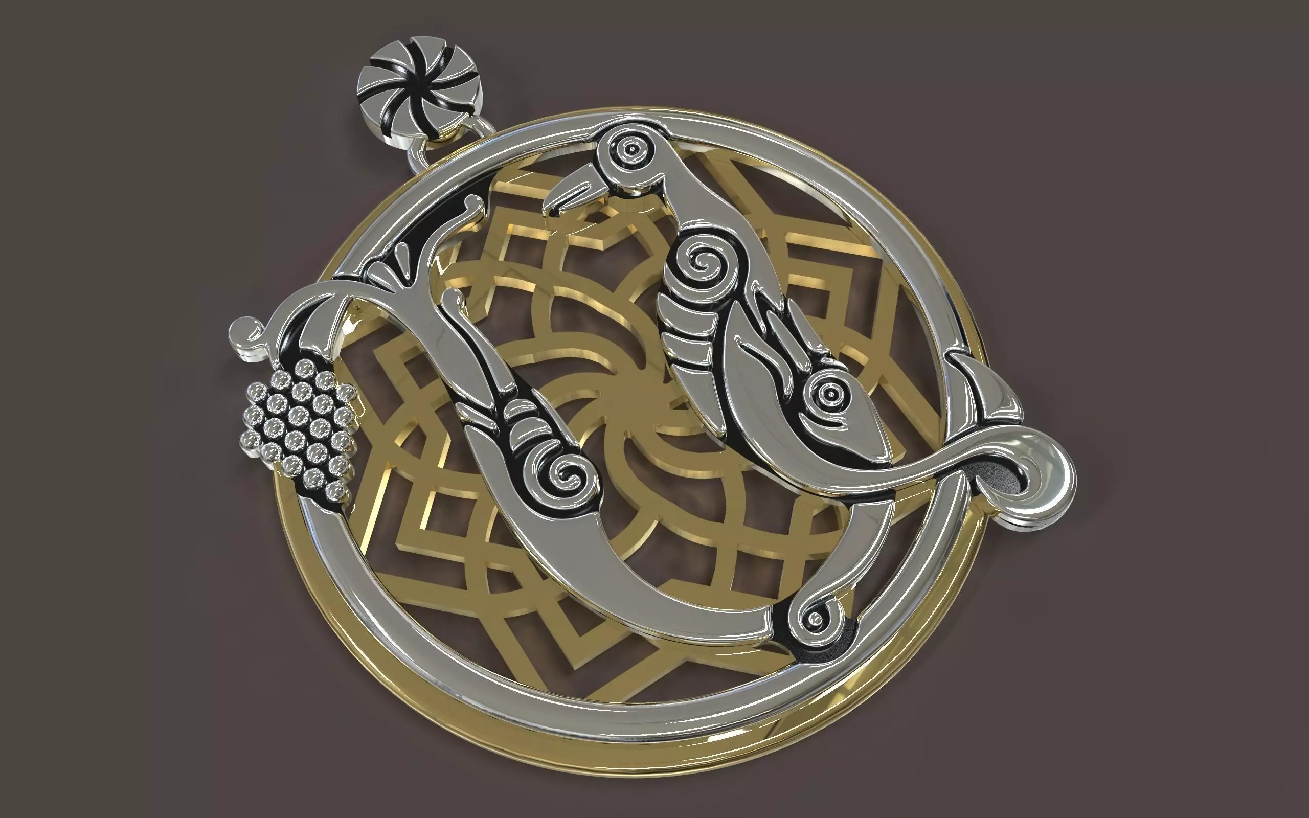 Armenian Letter A 3D print model