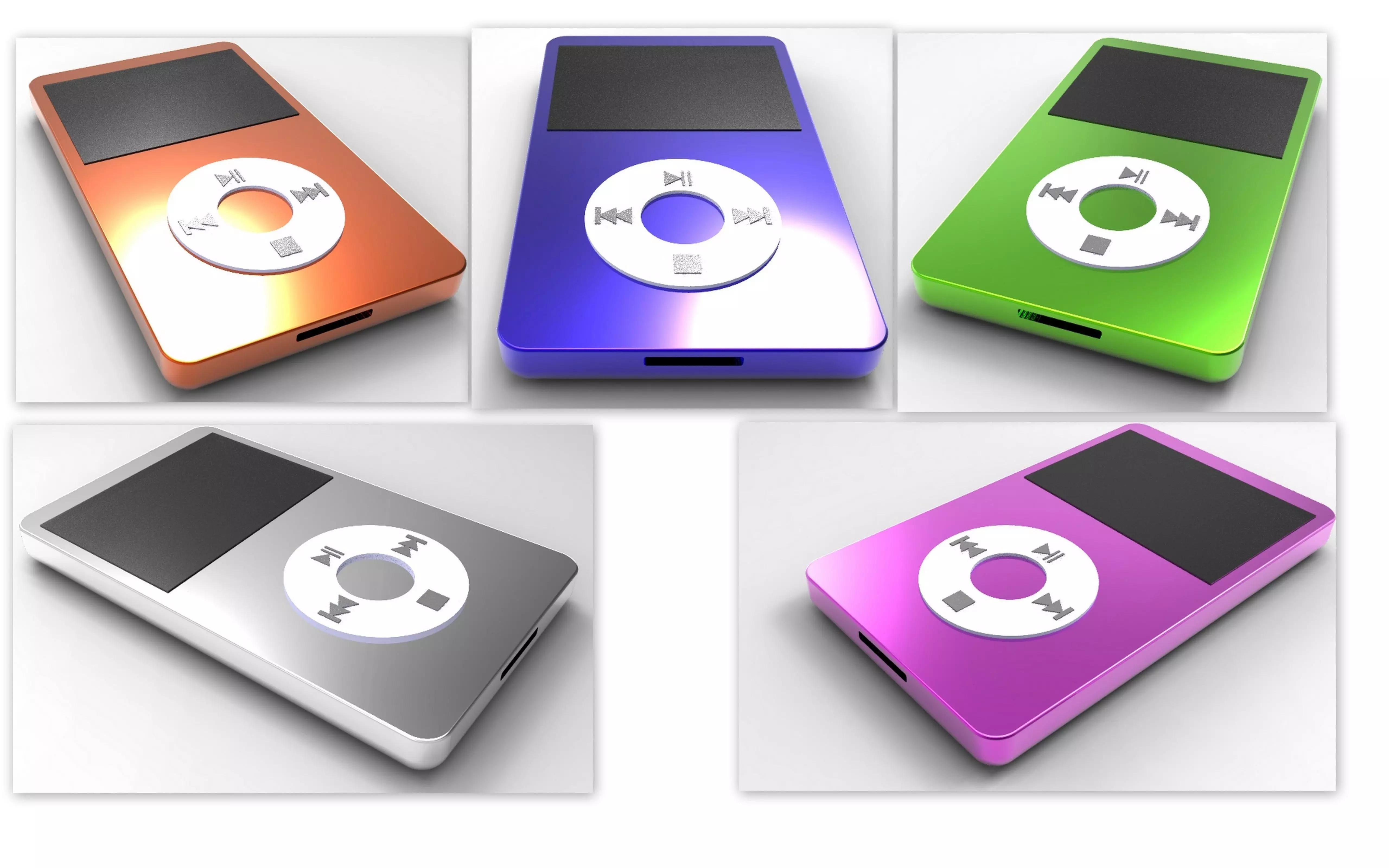 Simple I-Pod 3D model