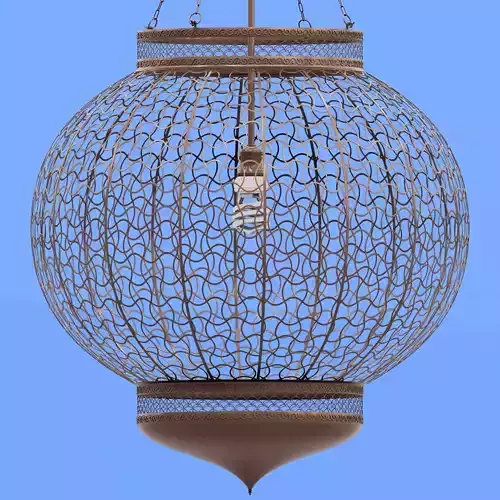 Moroccan Metal Hanging Lantern