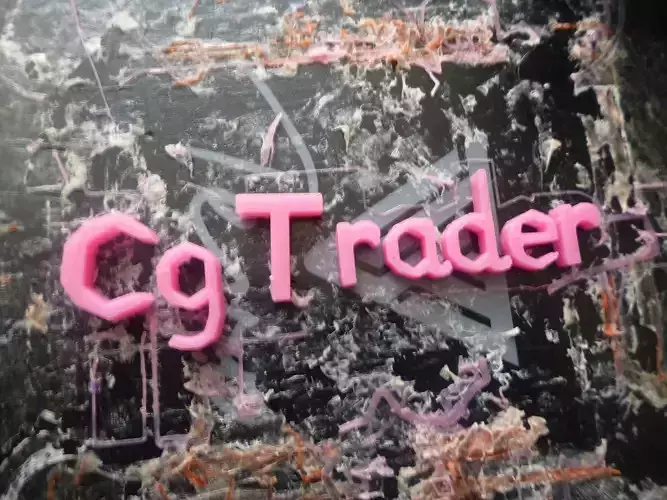 Cgtrader Letters 3D print model