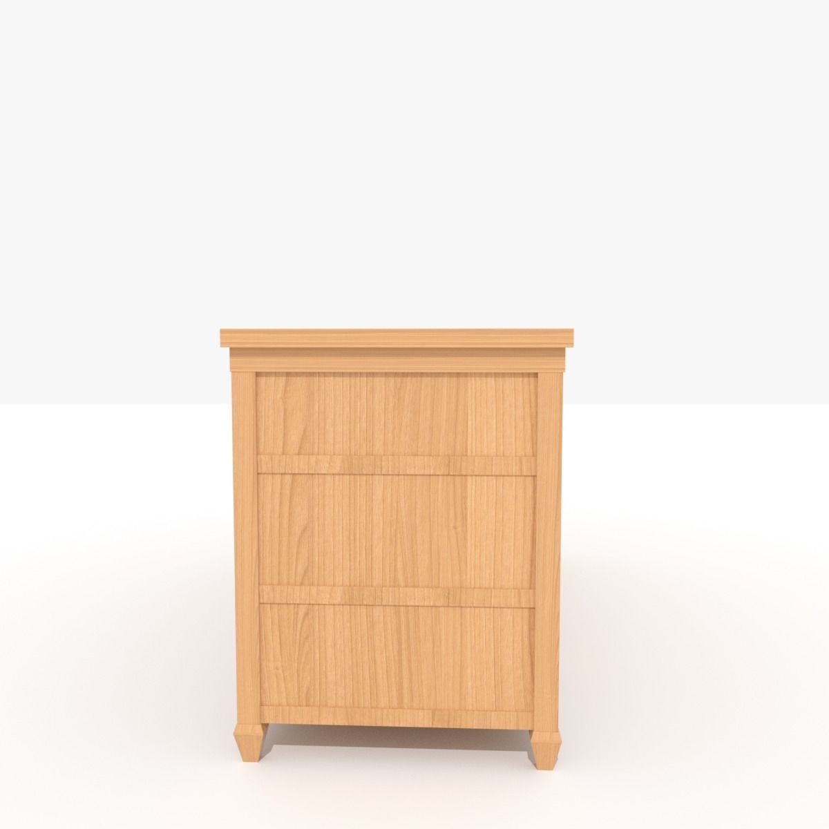 Cabinet dresser 3D model_5