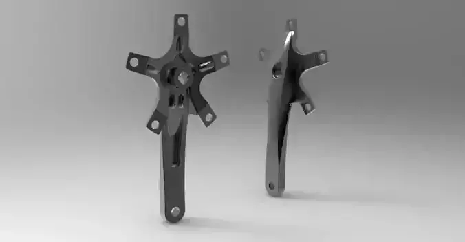 terncrank pair of metal brackets