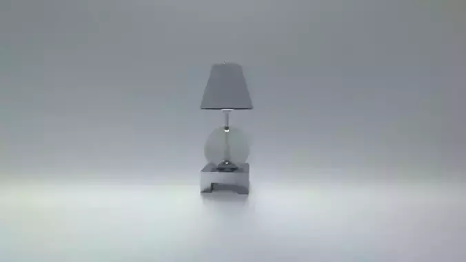 HD lamp 3D model