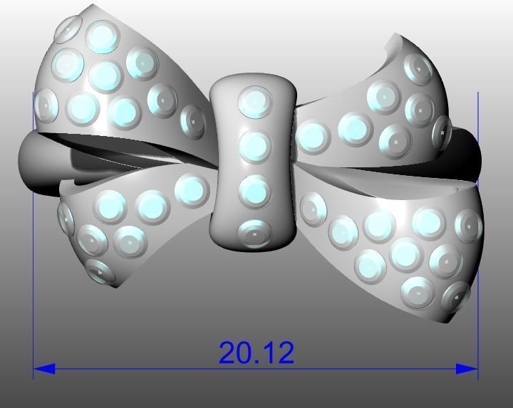 knot ring  3D print model_1