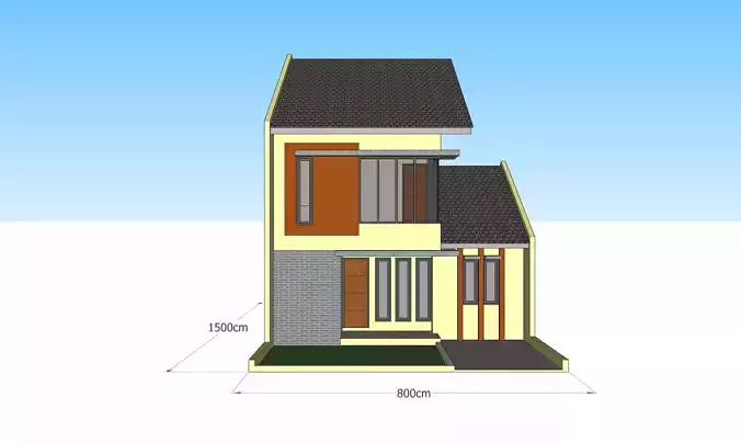 House with measurements