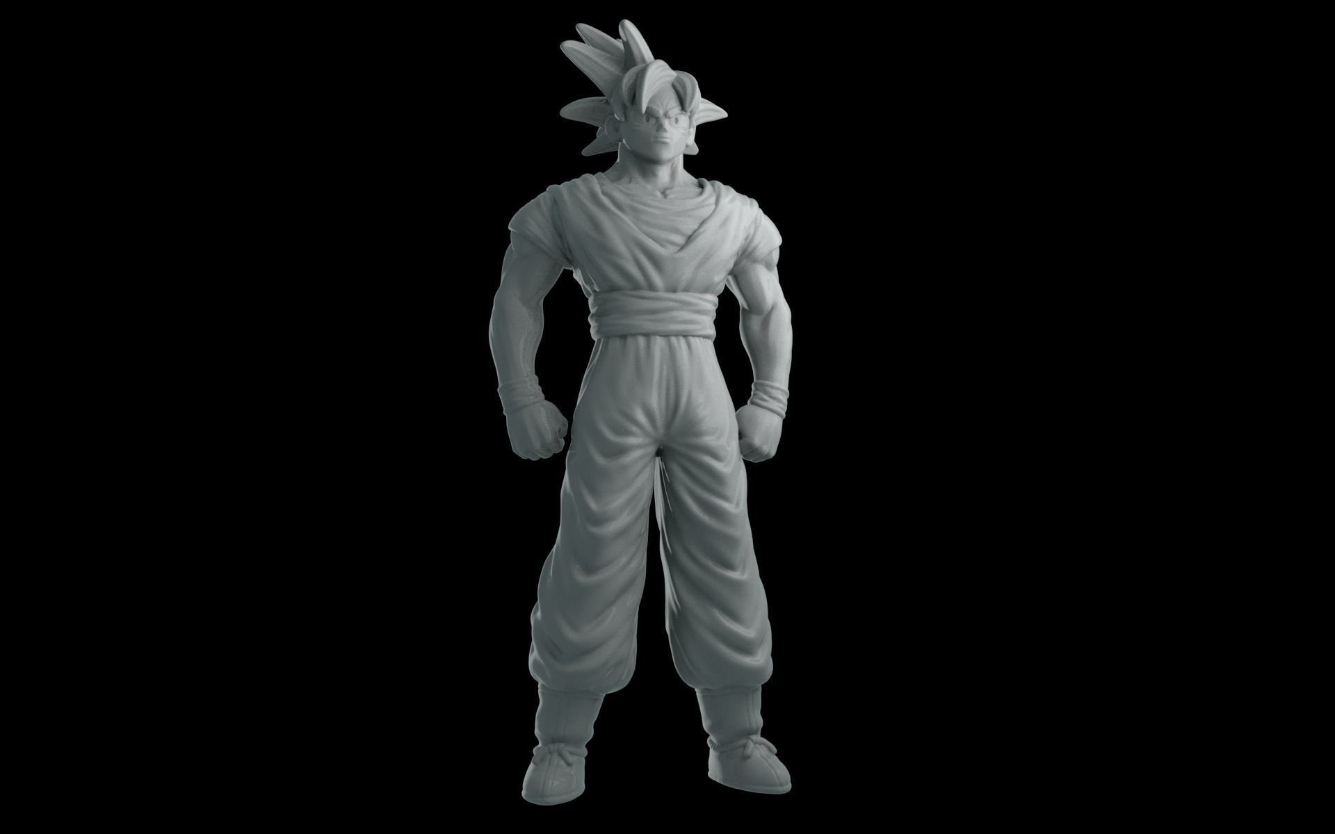 Goku Dragon Ball Z 3D print model_10