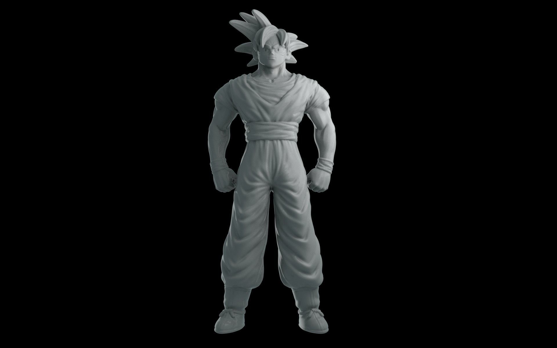 Goku Dragon Ball Z 3D print model_3