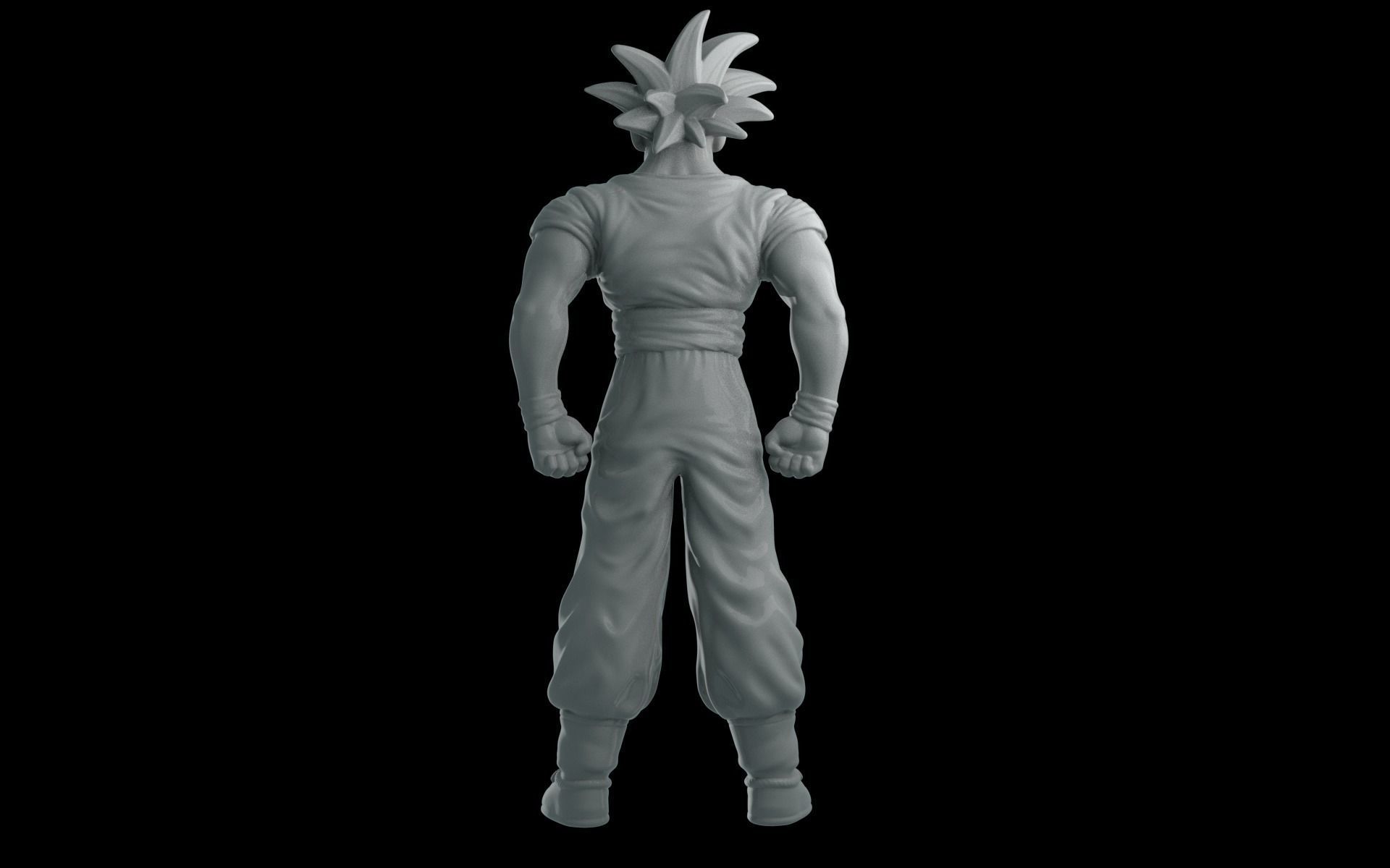 Goku Dragon Ball Z 3D print model_8