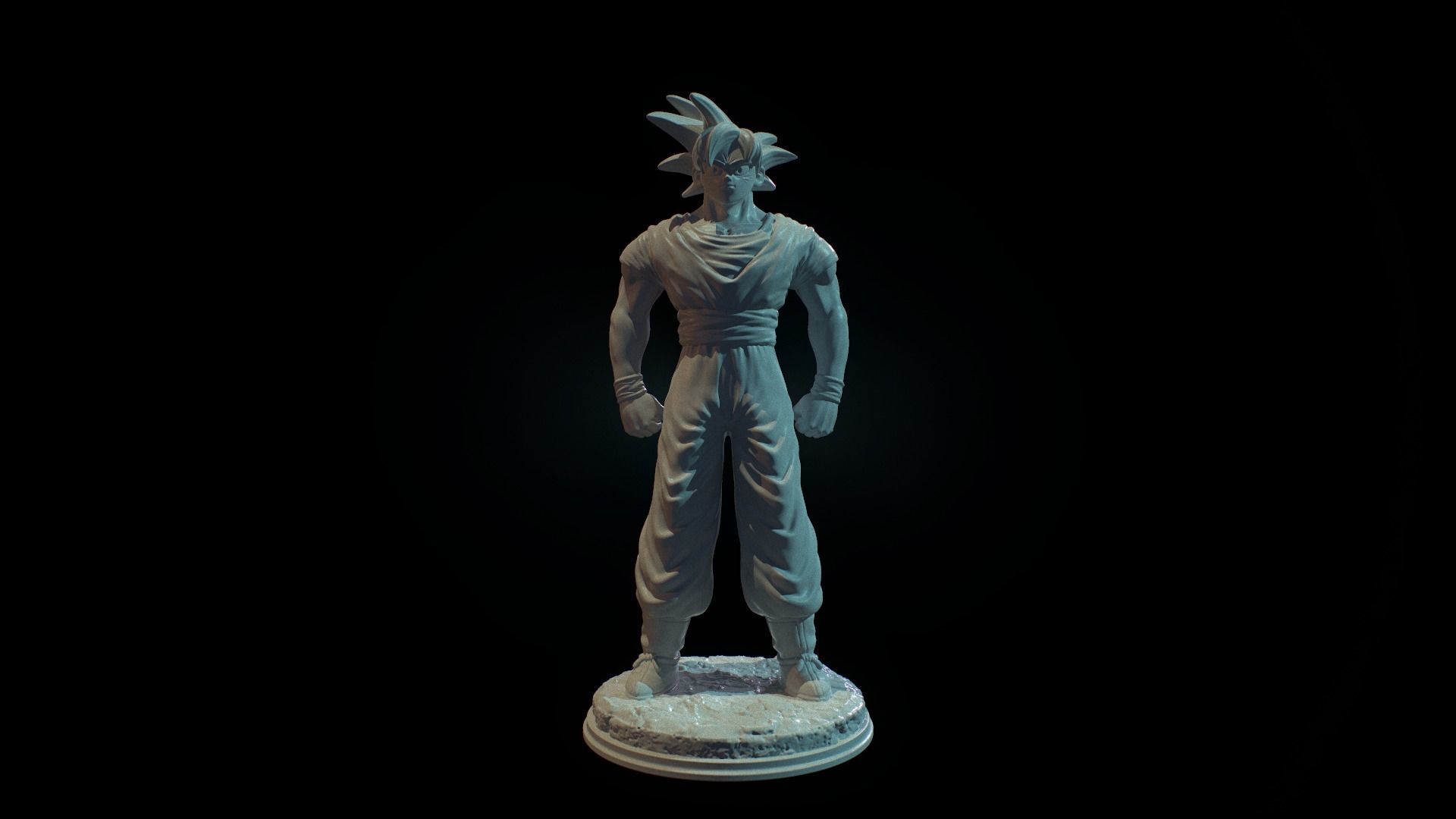 Goku Dragon Ball Z 3D print model_12