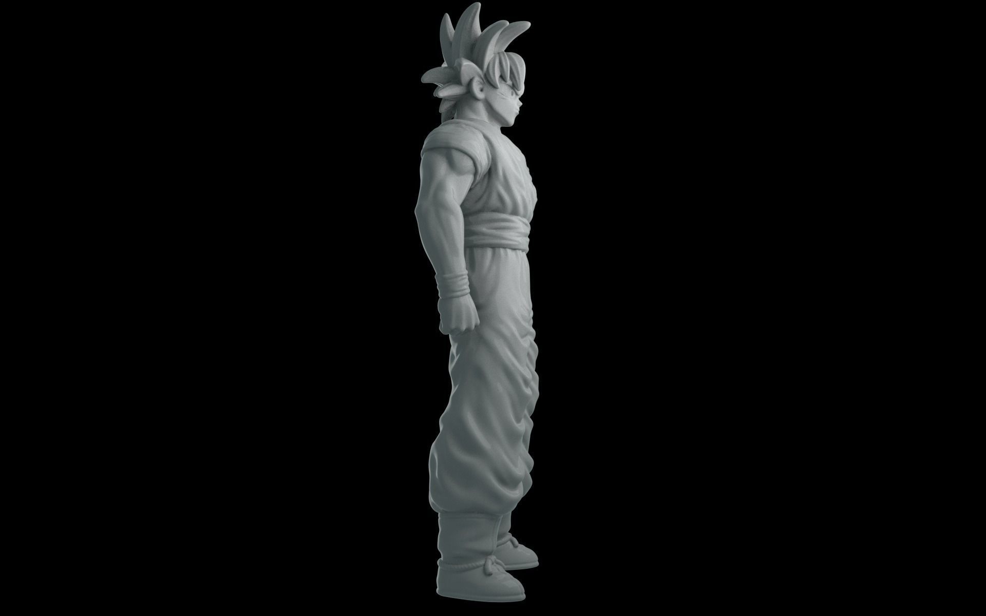 Goku Dragon Ball Z 3D print model_9