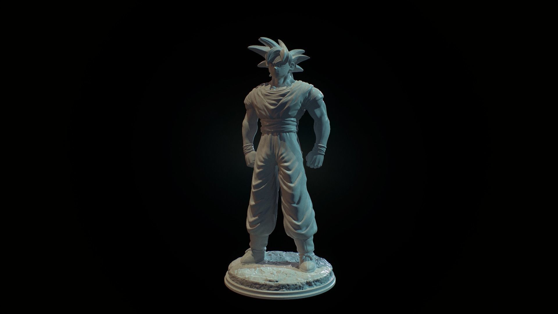 Goku Dragon Ball Z 3D print model_13
