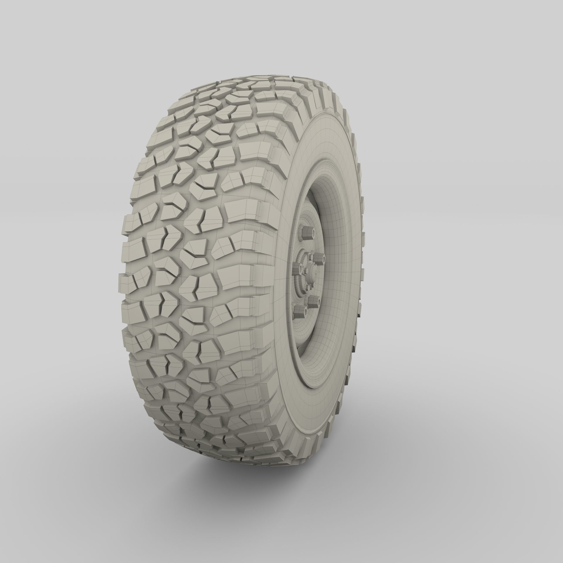 Offroad BF Goodrich Wheel 3D model_26