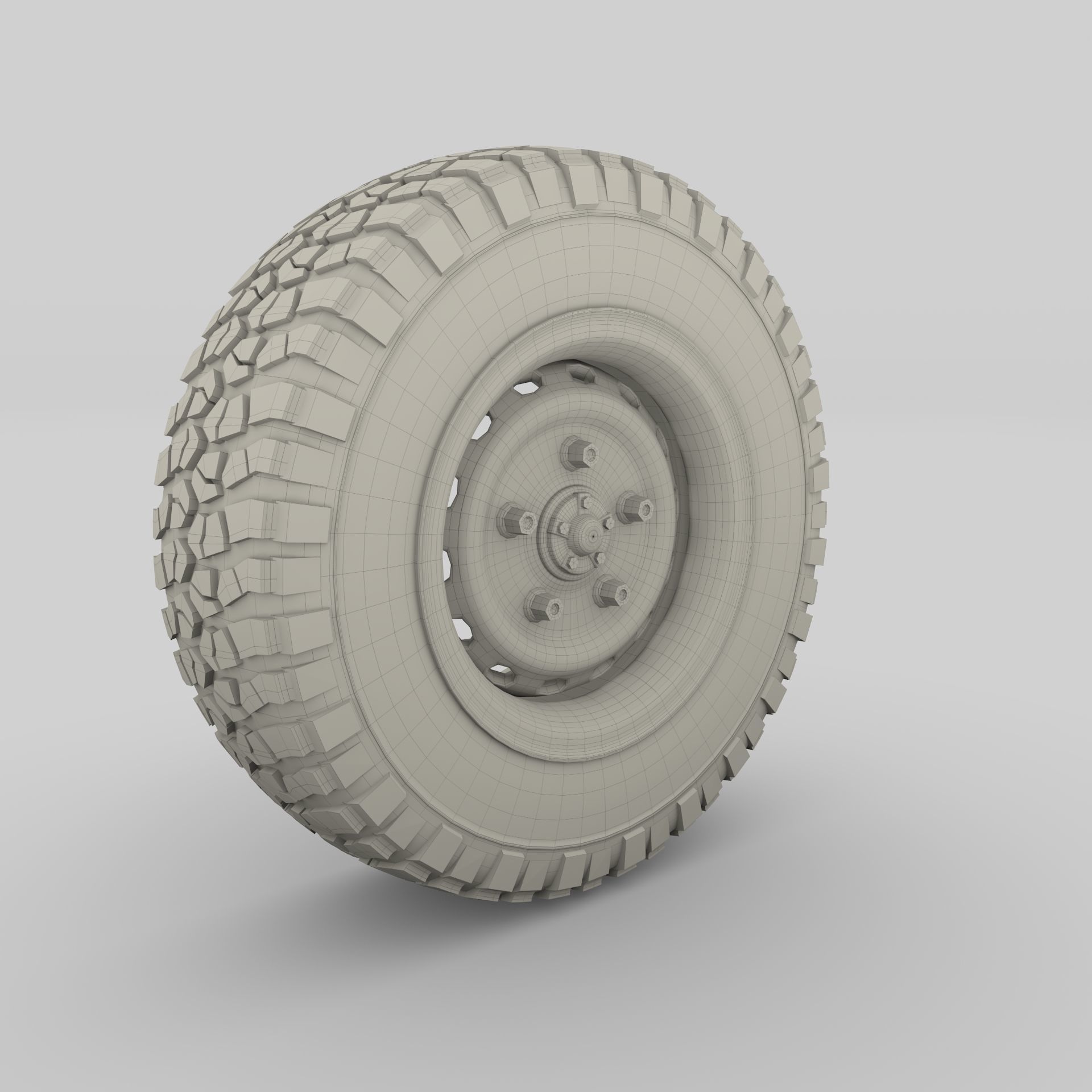 Offroad BF Goodrich Wheel 3D model_24