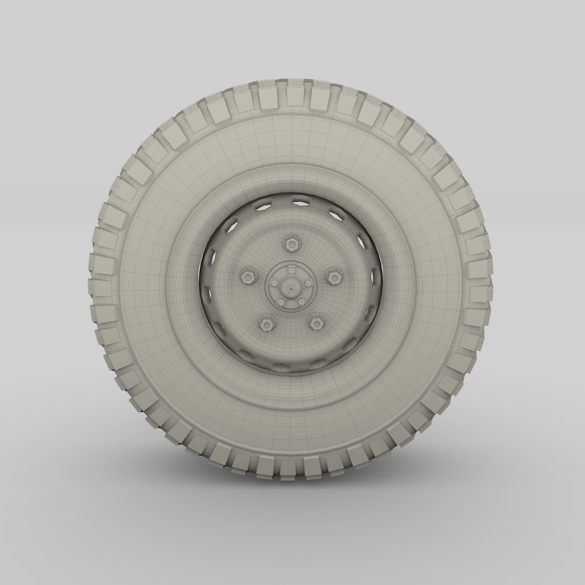 Offroad BF Goodrich Wheel 3D model_13