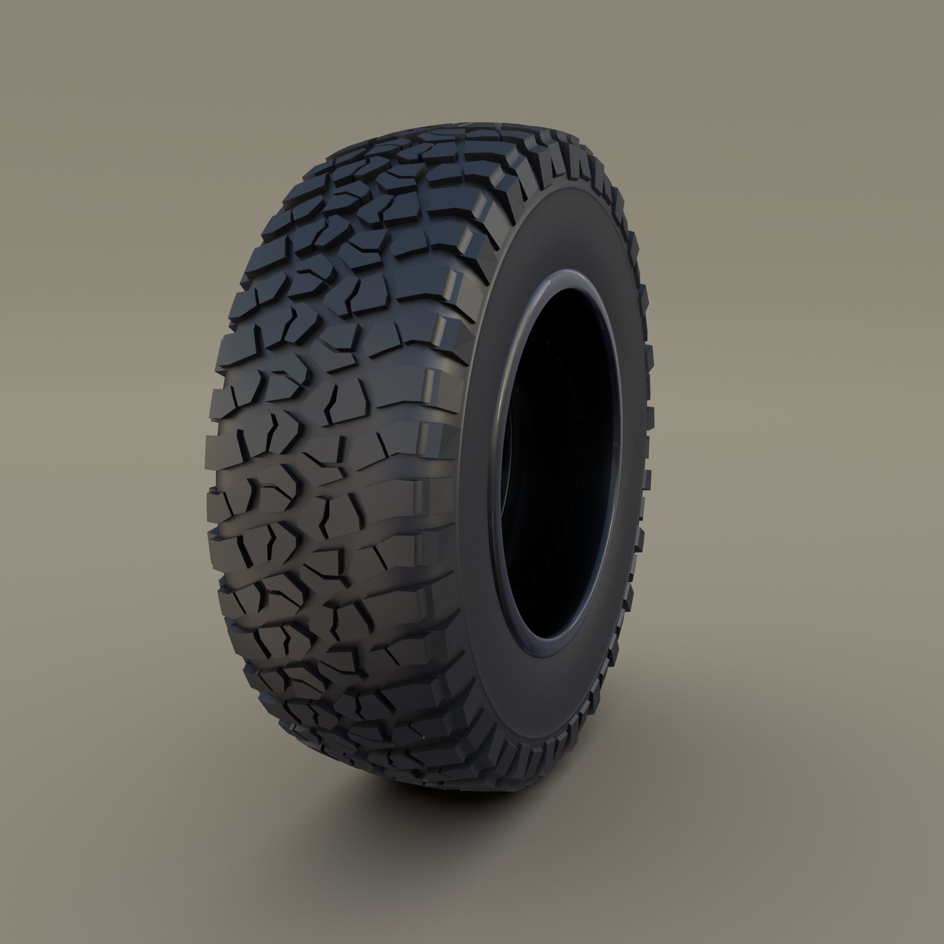 Offroad BF Goodrich Wheel 3D model_6