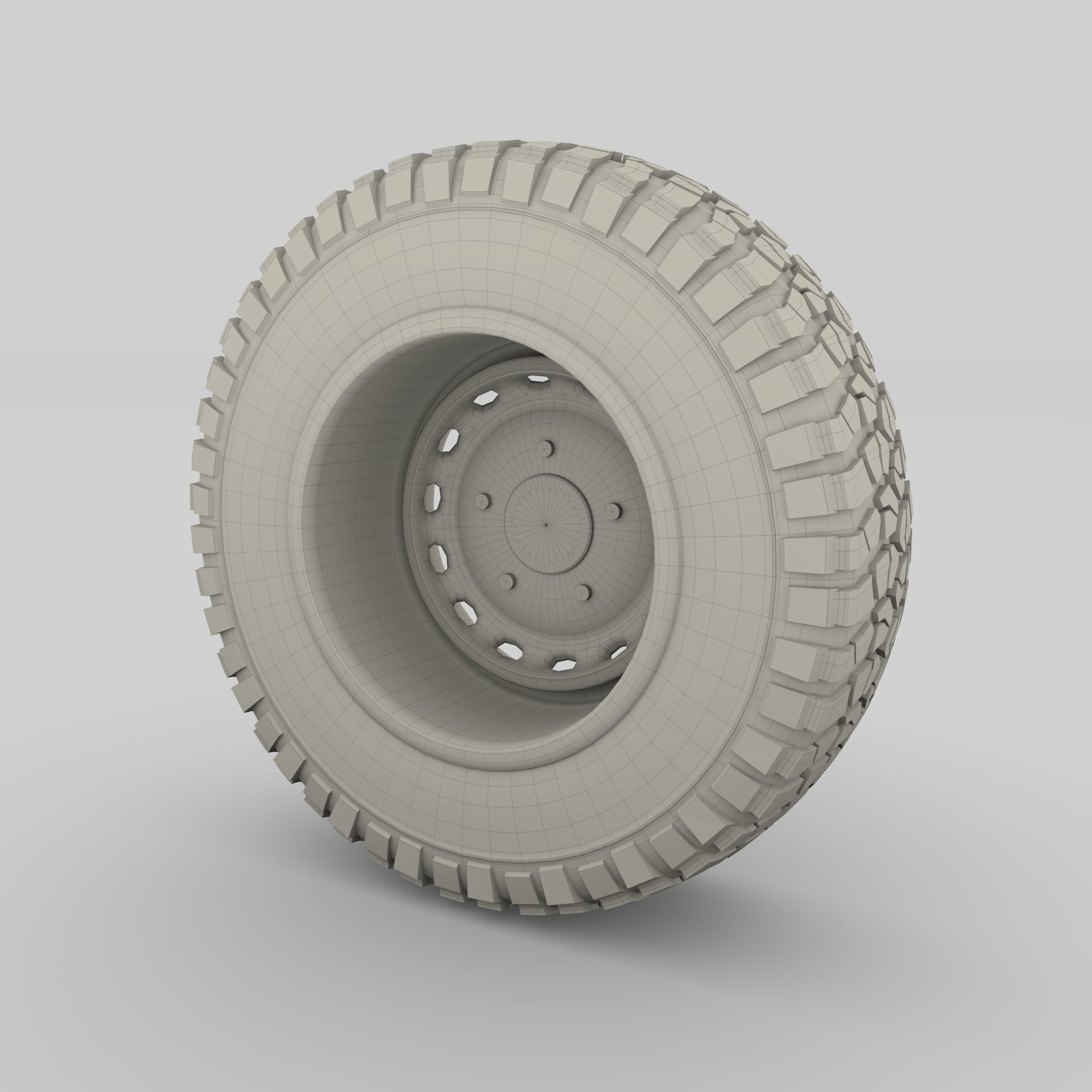 Offroad BF Goodrich Wheel 3D model_22